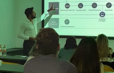 Curso sobre scanner iTero na confecção de prótese dentária